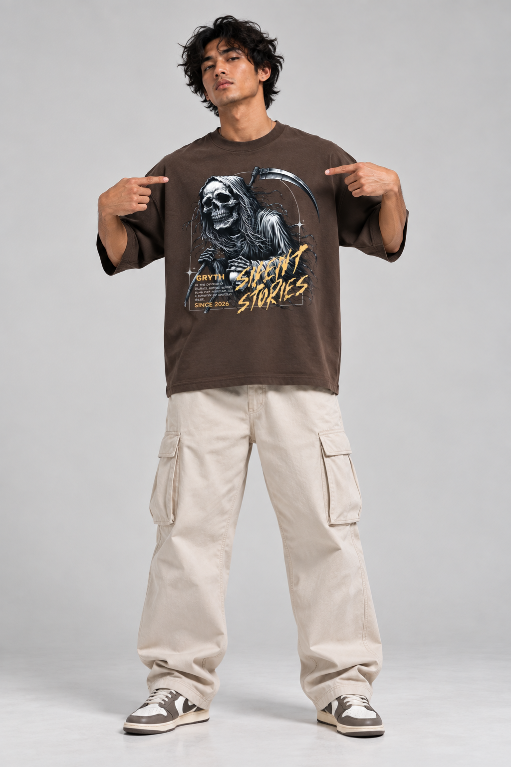 Silent Stories - Unisex Oversized T-Shirt