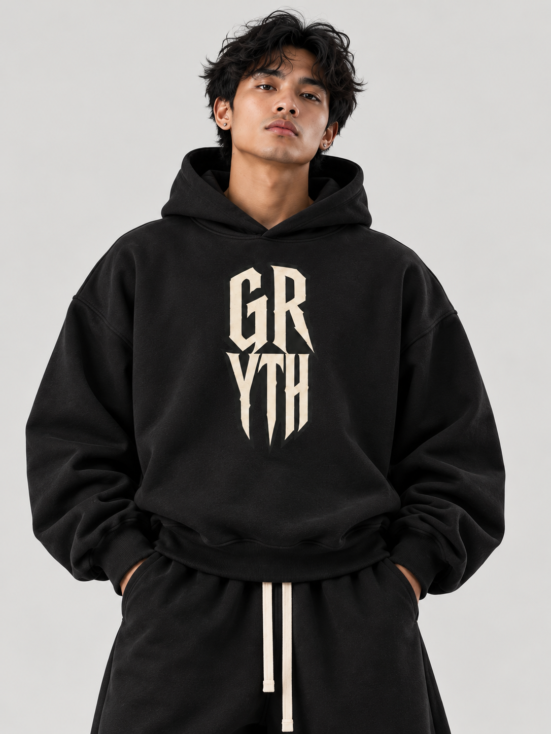 Gryth's Fleeced Boxy Hoodie