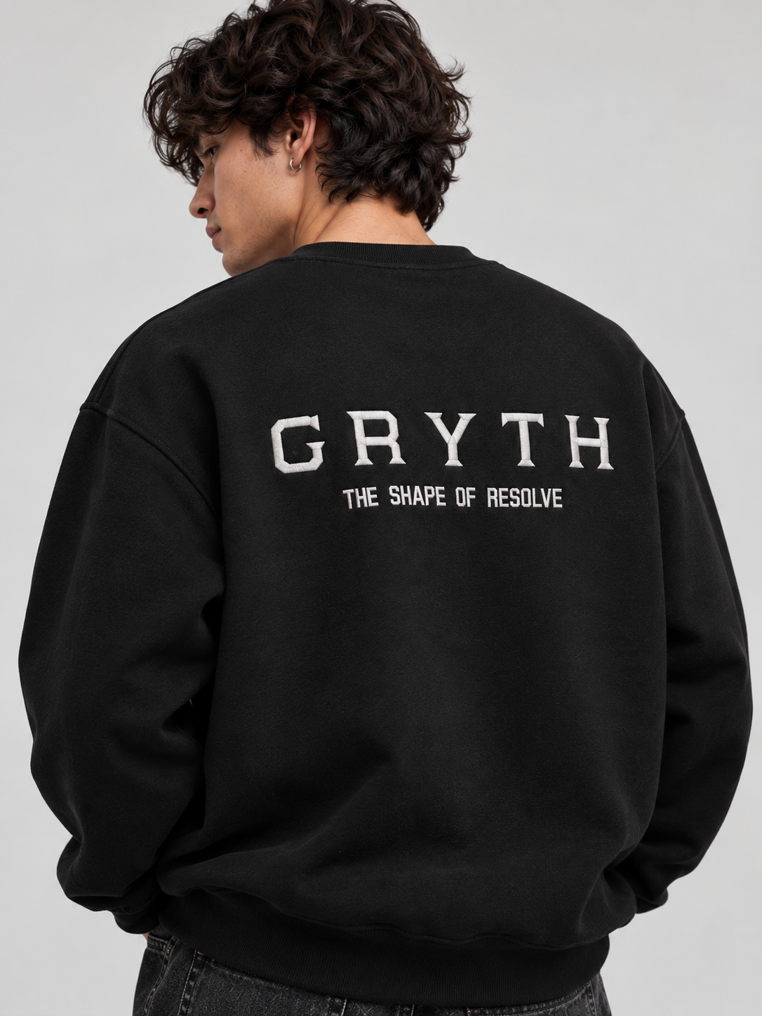 GRYTH Embroided Crewneck Sweatshirt