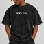 Obsidian - Snow Washed Oversized T-Shirt