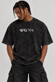 Obsidian - Snow Washed Oversized T-Shirt