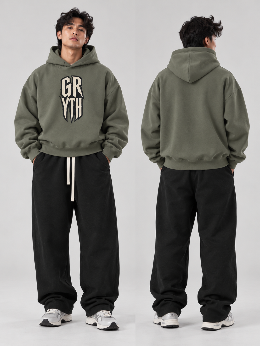 Gryth's Fleeced Boxy Hoodie