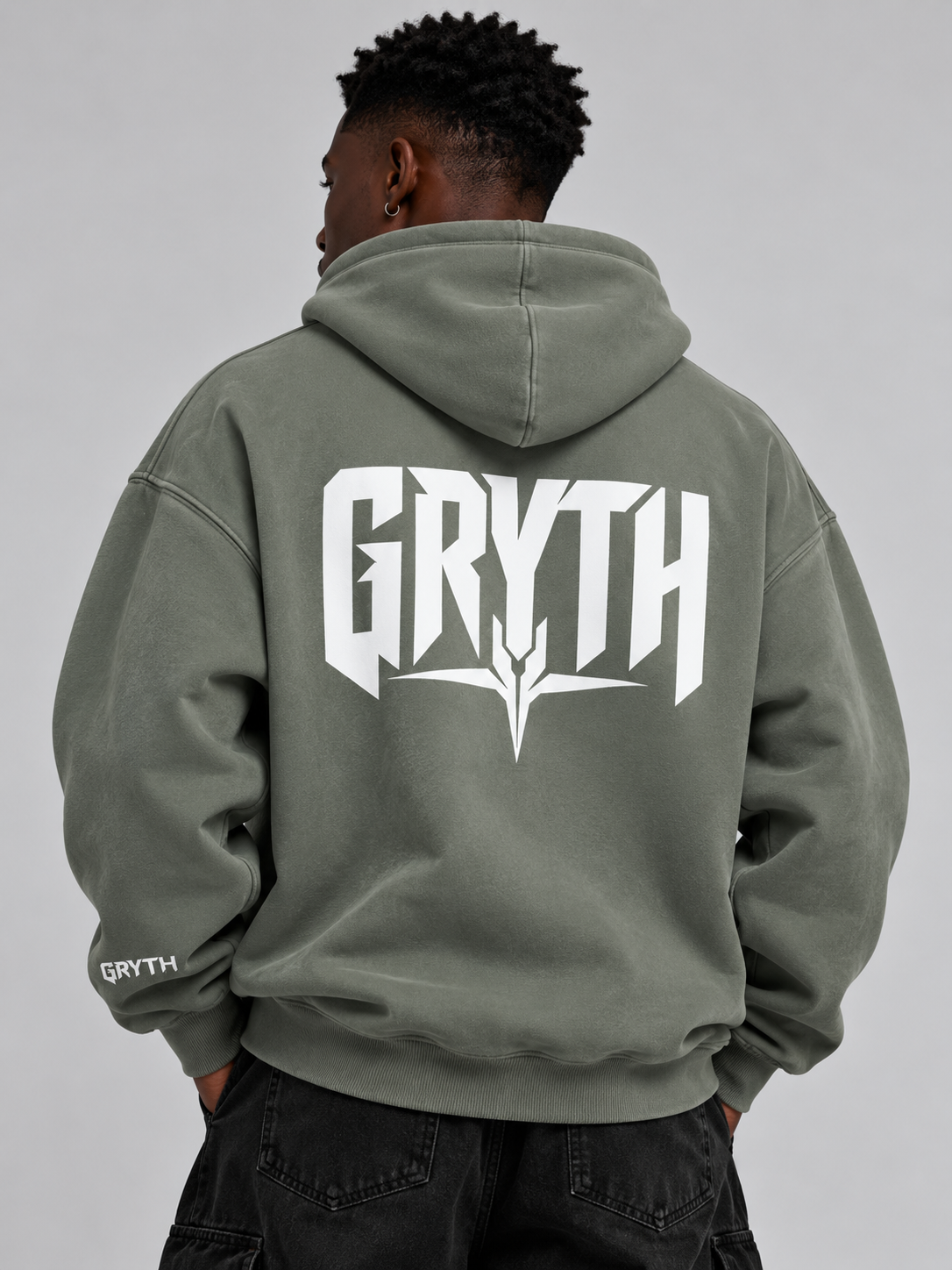 GRYTH Oversize Fleeced Hoodie