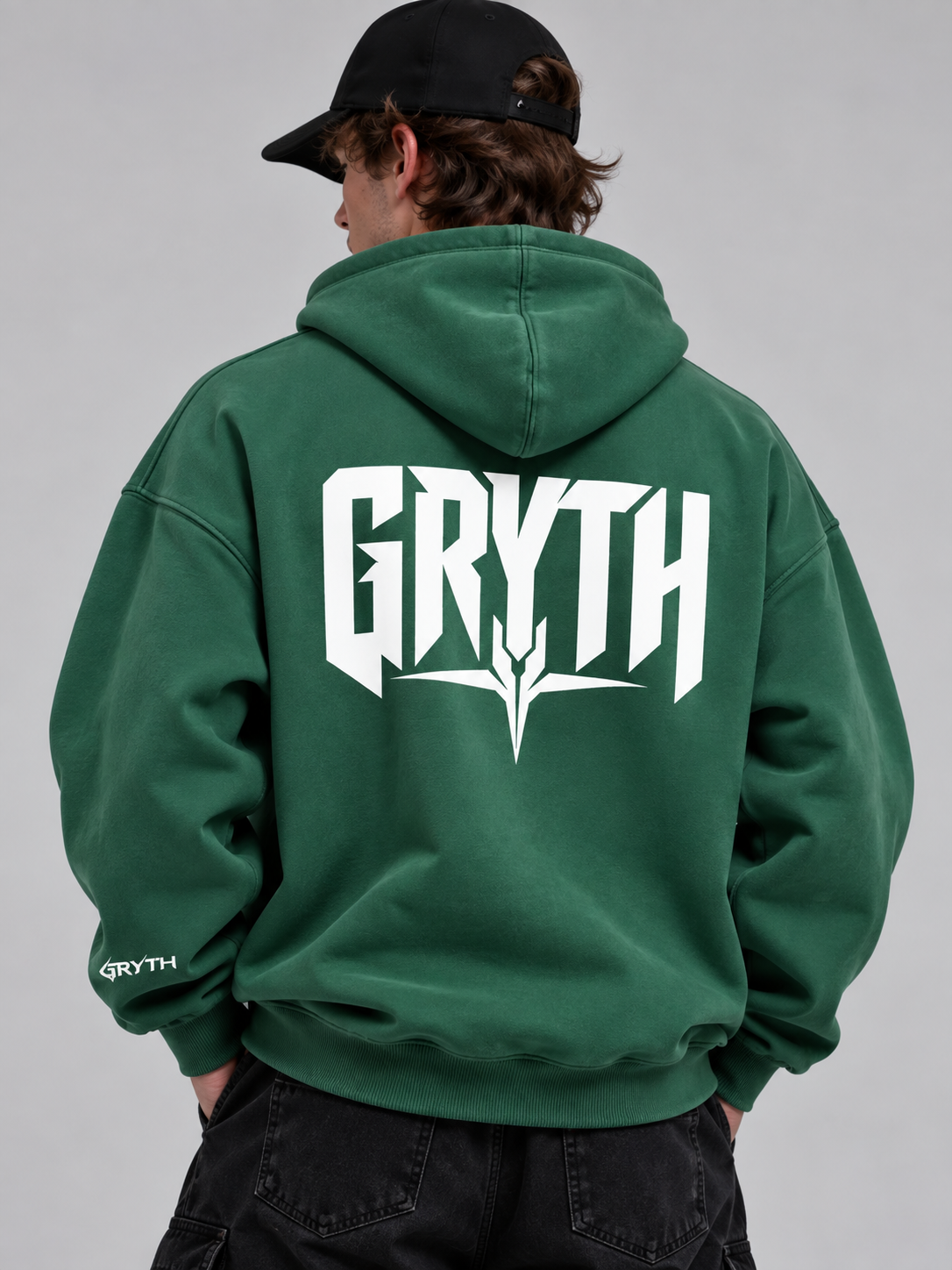 GRYTH Oversize Fleeced Hoodie
