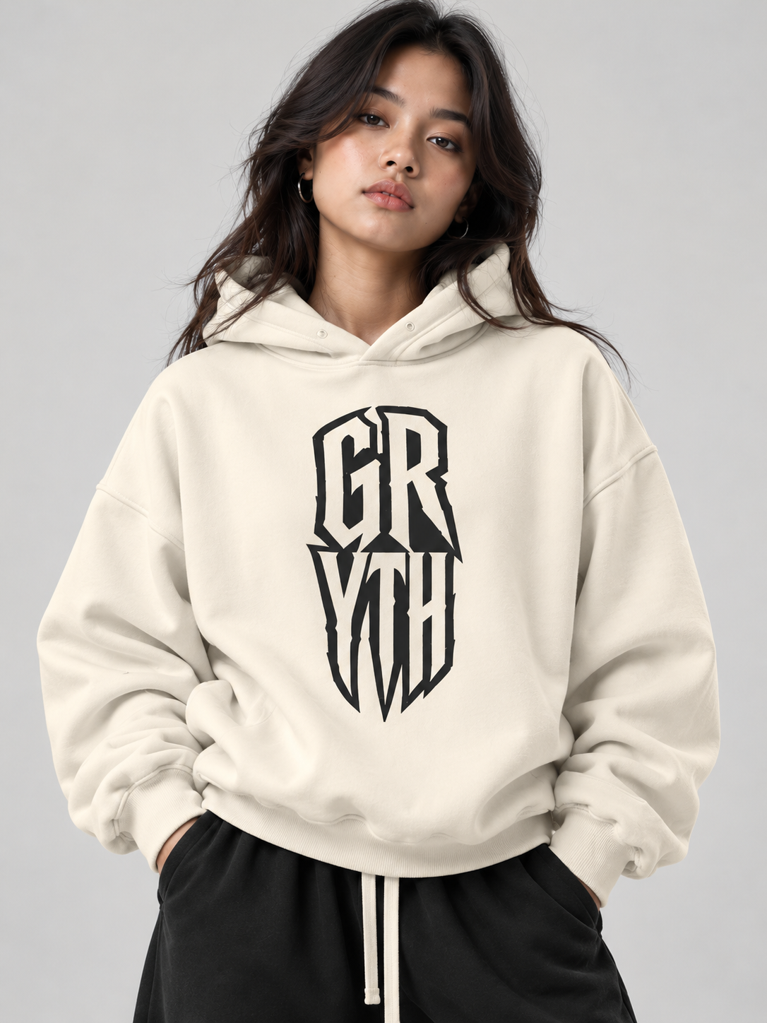 Gryth's Fleeced Boxy Hoodie