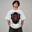 Gothic Heart - Drop Shoulder Cotton T-Shirt