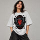 Gothic Heart - Drop Shoulder Cotton T-Shirt