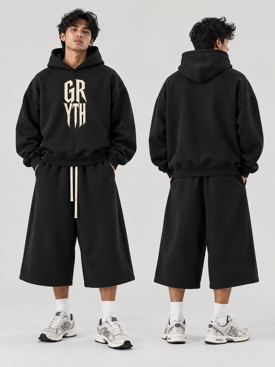 Gryth's Fleeced Boxy Hoodie