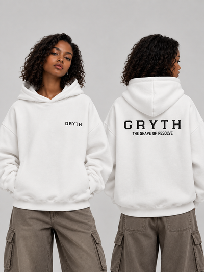 Gryth Embroidered - Side Pocket Fleece Hoodie