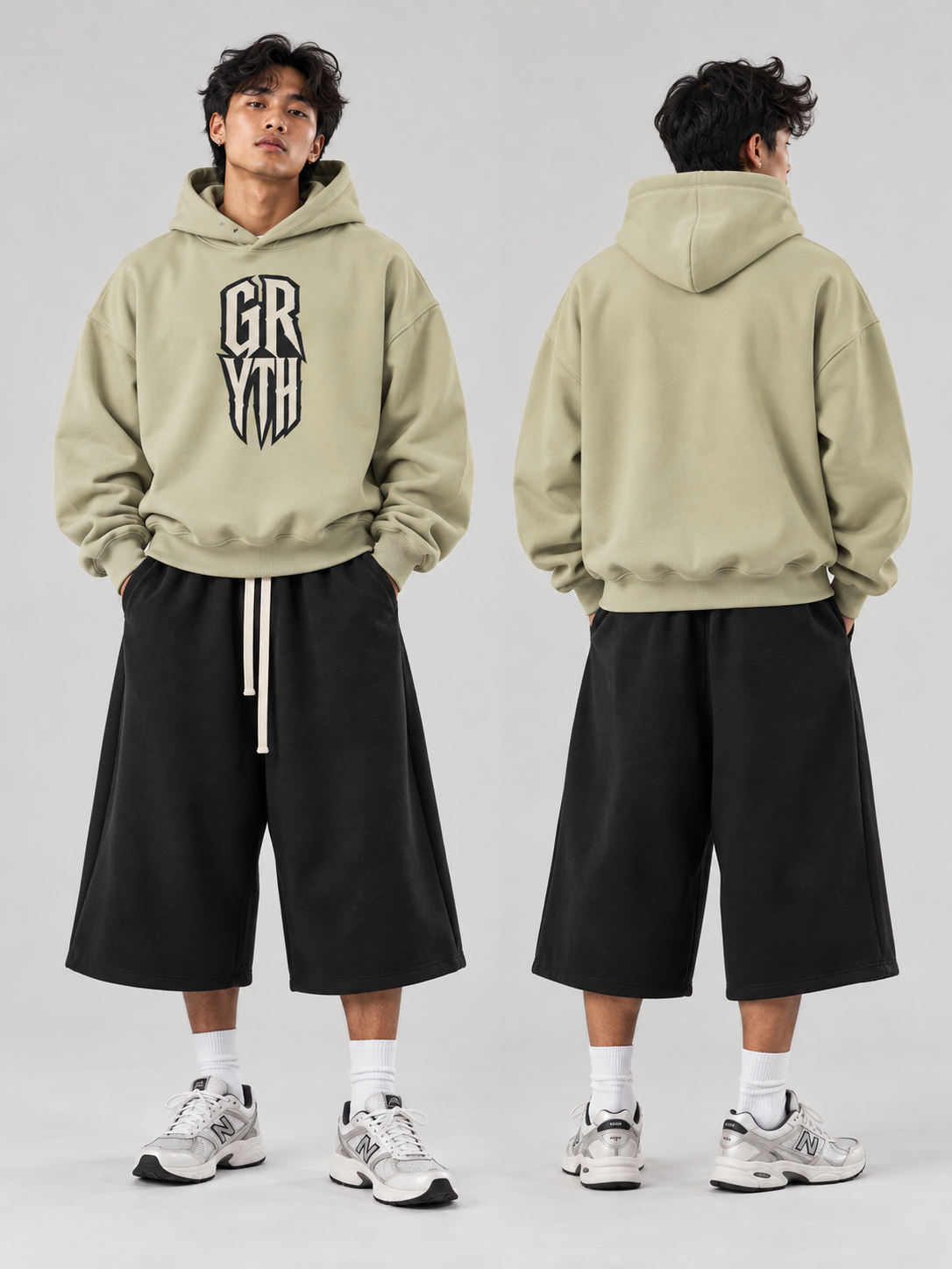 Gryth's Fleeced Boxy Hoodie