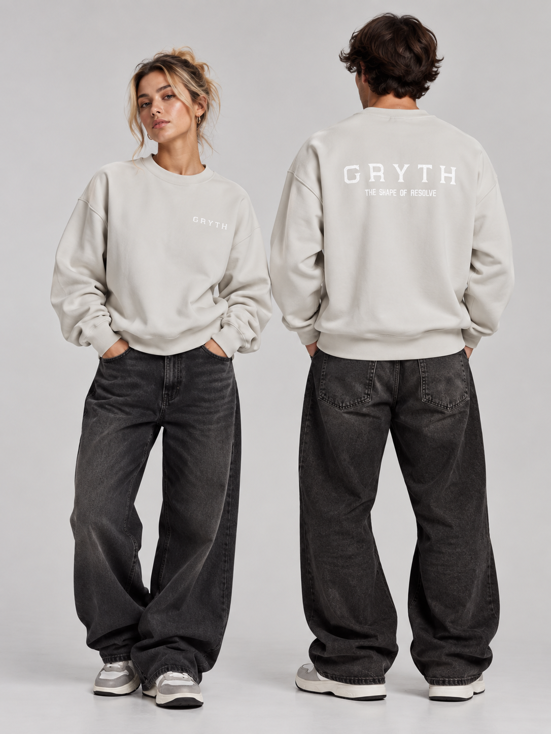 GRYTH Embroided Crewneck Sweatshirt