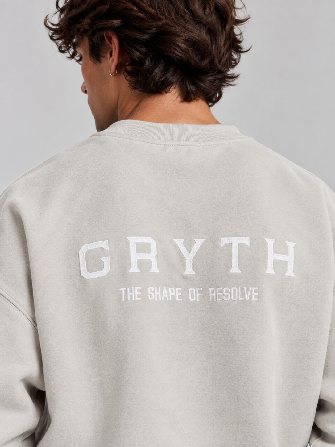 GRYTH Embroided Crewneck Sweatshirt