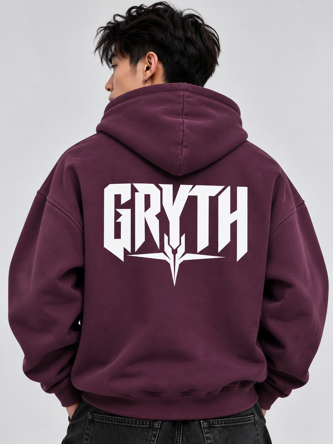GRYTH Oversize Fleeced Hoodie
