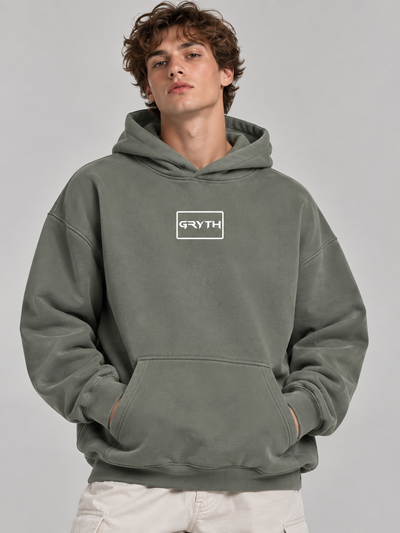 Gryth Vibe Oversize Fleeced Hoodie