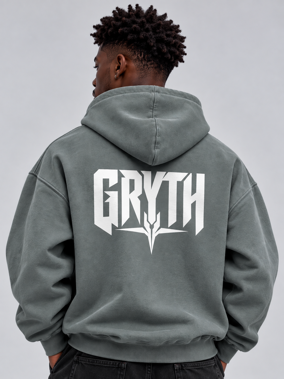 GRYTH Oversize Fleeced Hoodie