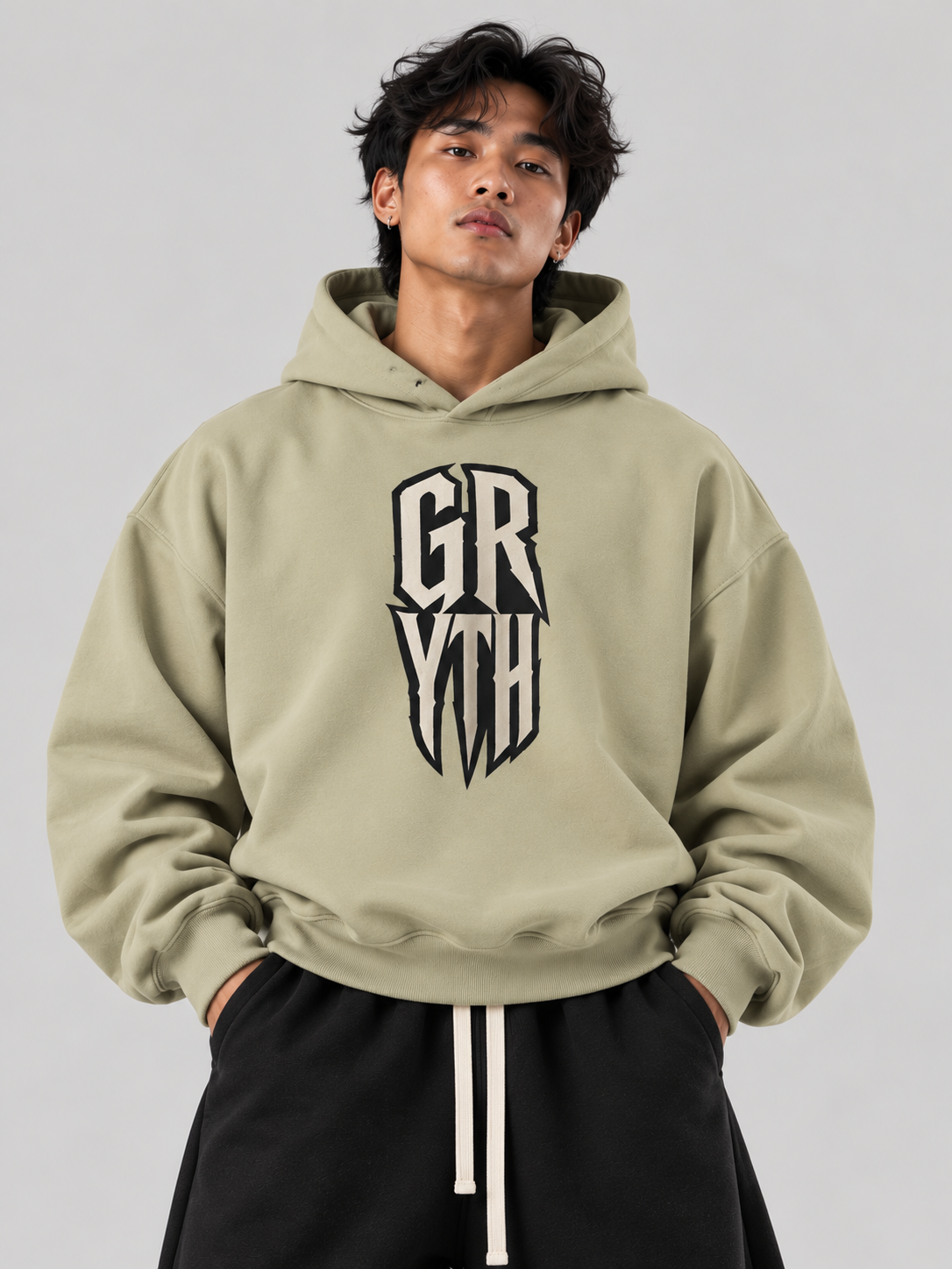Gryth's Fleeced Boxy Hoodie