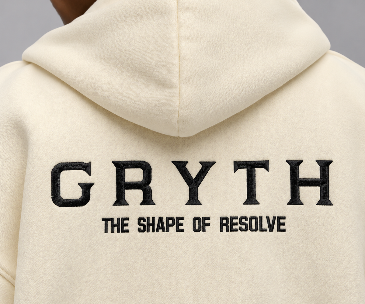 Gryth Embroidered - Side Pocket Fleece Hoodie