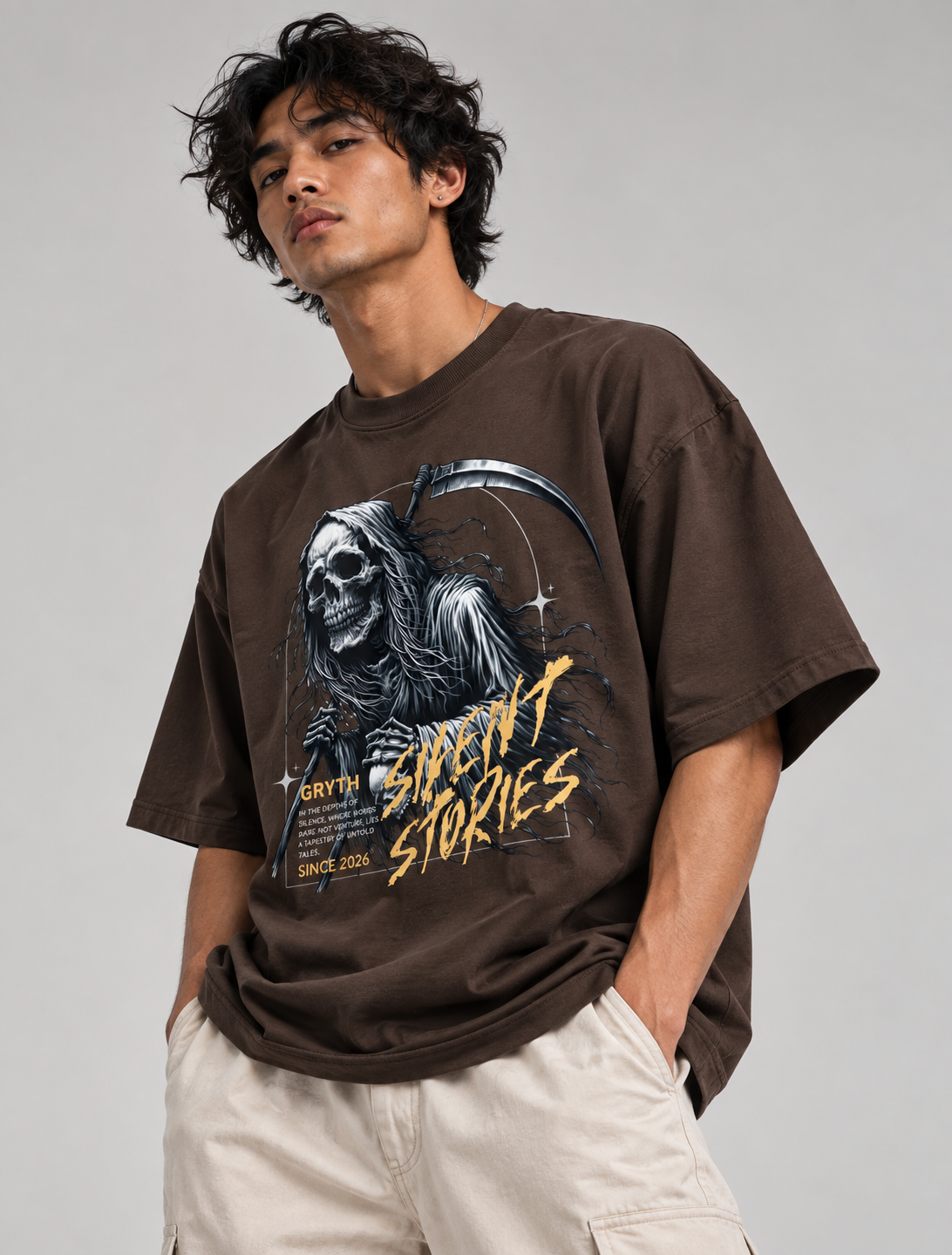 Silent Stories - Unisex Oversized T-Shirt