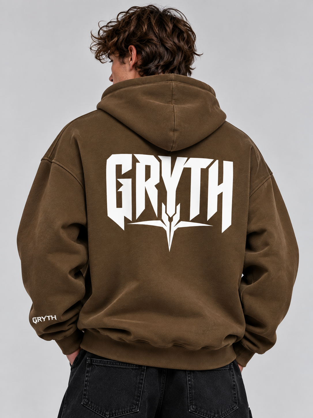 GRYTH Oversize Fleeced Hoodie