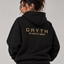 Gold Embroidered - Fleeced Boxy Hoodie