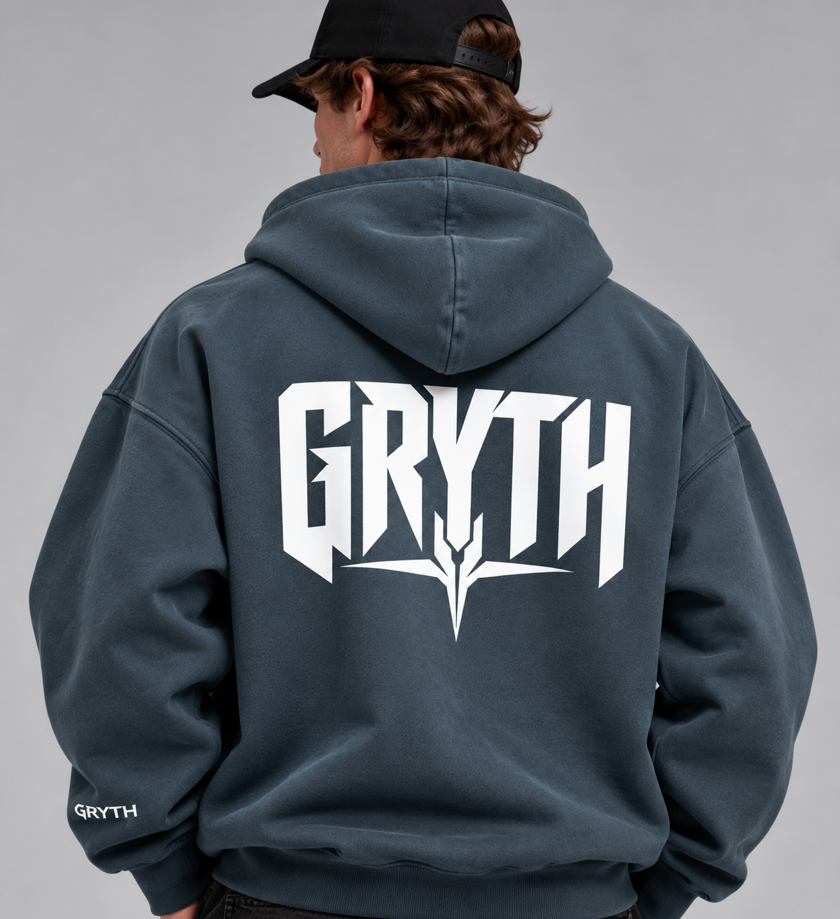 GRYTH Oversize Fleeced Hoodie