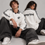 GRYTH White Striped Collar Sweatshirt