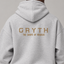 Gold Embroidered - Fleeced Boxy Hoodie